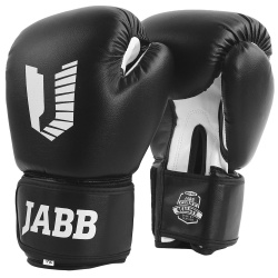 Перчатки боксерские Jabb Basic Star черный