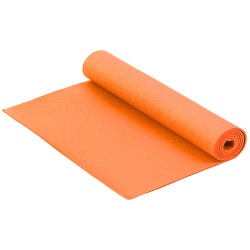 Коврик для фитнеса и йоги Larsen PVC Orange 173 х 61 х 0,4 см