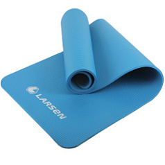 Коврик для фитнеса и йоги Larsen NBR ECE 069 Blue 183 х 61 х 1 см